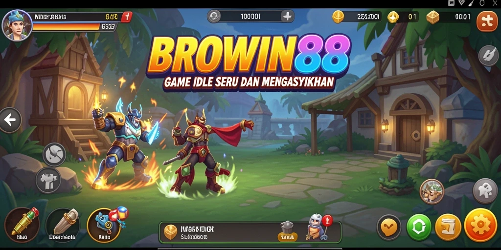 Tangkapan layar gameplay BROWIN88 yang menarik dan penuh warna.