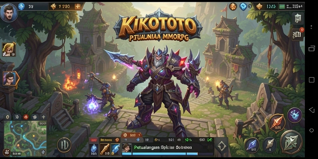 Tampilan gameplay KIKOTOTO yang memukau dan penuh aksi.