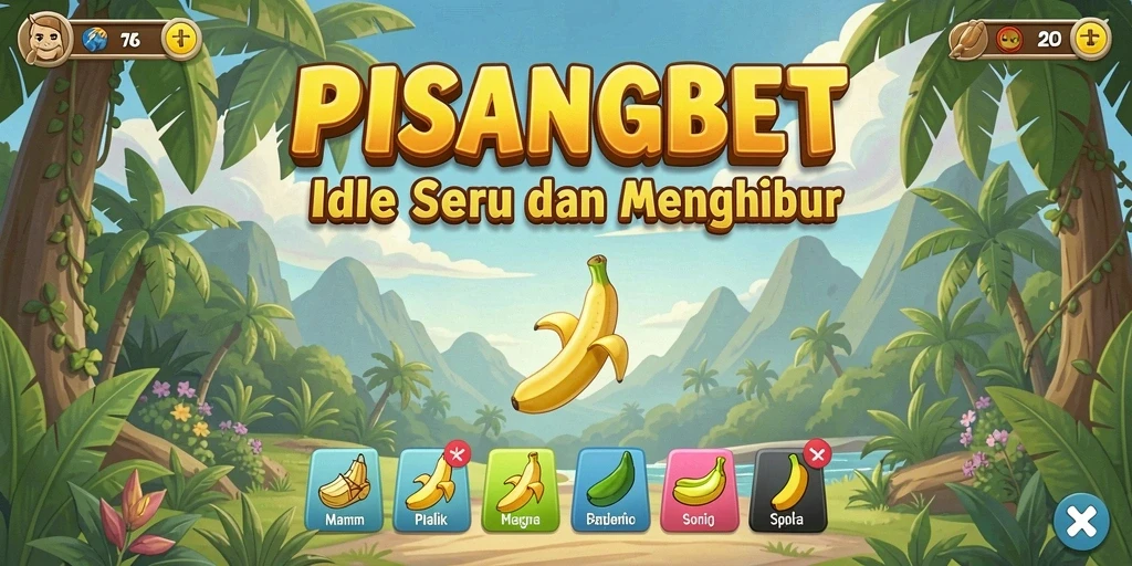 Tampilan seru gameplay PISANGBET yang menawan.