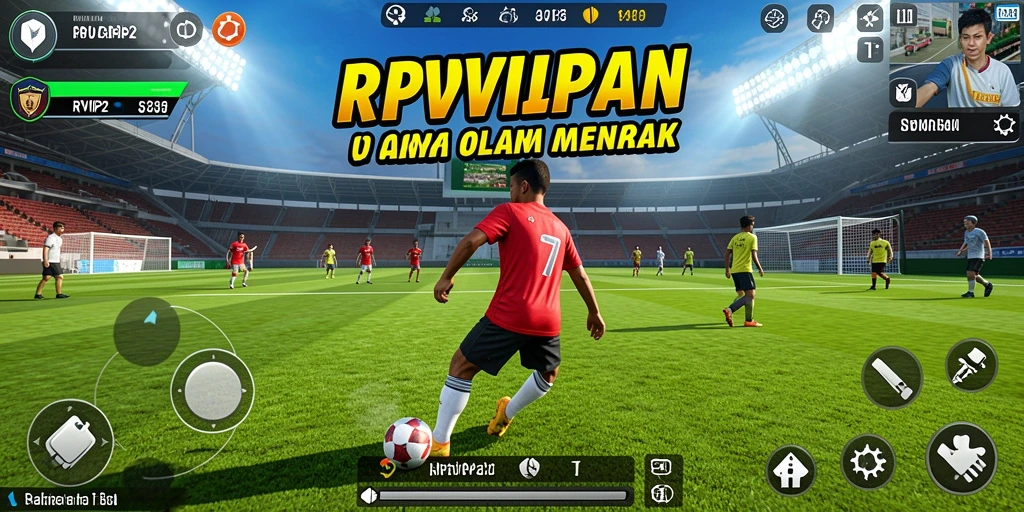 Tampilan menarik dari gameplay RPVIP2 yang penuh aksi olahraga.