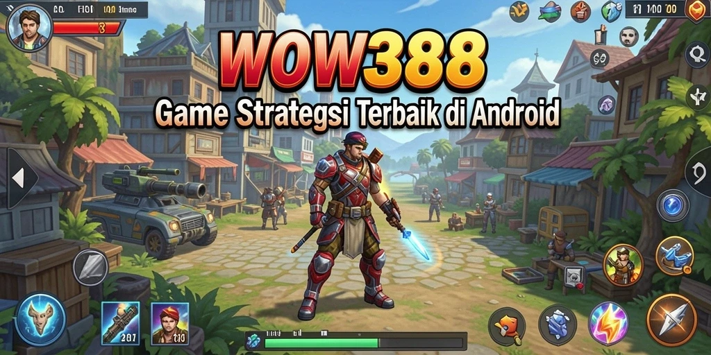 Gameplay WOW388 dengan strategi yang mendebarkan dan pertempuran intens.